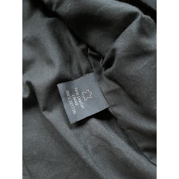 Gipsy Womens Full Zip Pocket Brown Leather Boho Biker Jacket READ BELOW - Picture 12 of 12